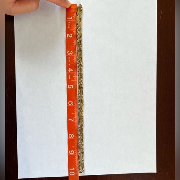 10k gold Rope necklace.Unisex-Thick and sturdy! - Picture 3 of 9